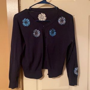 My daisy phase embroidered cardigan. ModCloth x collectiff collaboration
